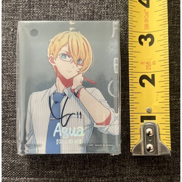 Oshi No Ko Aqua Hoshino Lottery Actors X Acrylic Block Taito Brand New US Seller - Picture 3 of 3